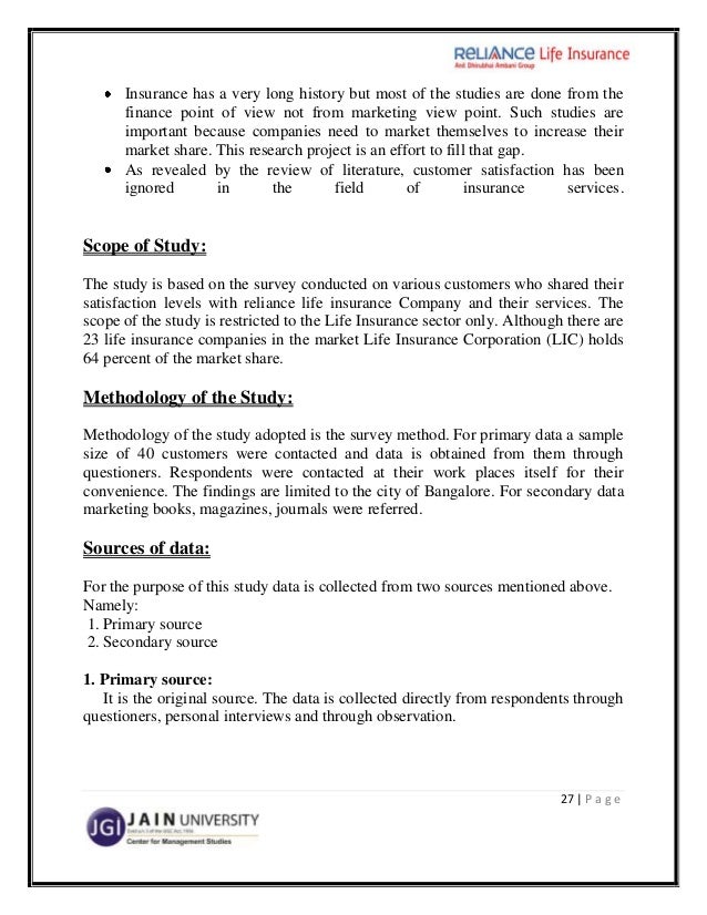 Literature review on customer satisfaction in insurance sector