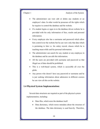 Final Project Master In Computer Sciences | PDF