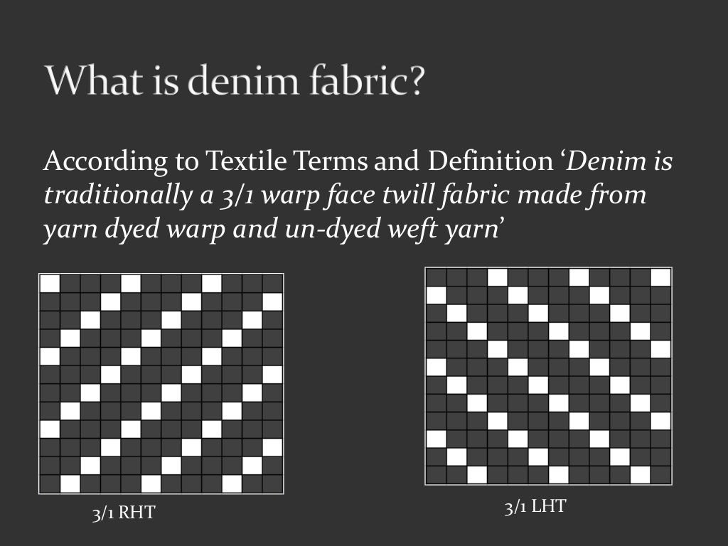 production of denim fabrics using rope dyeing and slasher dyeing meth…