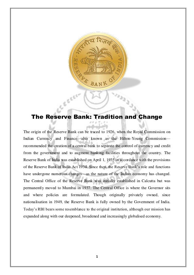 Rbi Project