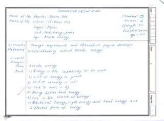 self designed innovative lesson plan | PPT