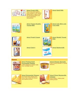 AMUL PROJECT - BUSSINESS STUDIES | DOC