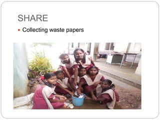 SHARE
Collecting waste papers