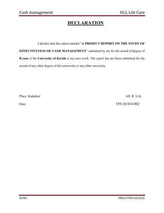 Cash Management | PDF