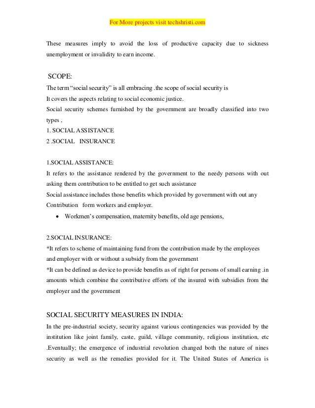 statutory and nonstatutory welfare measure