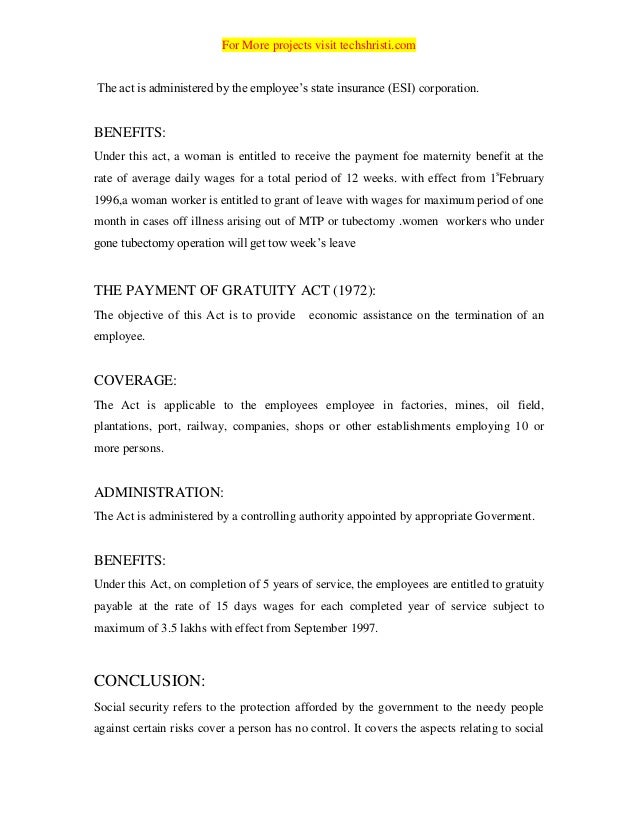 statutory and nonstatutory welfare measure