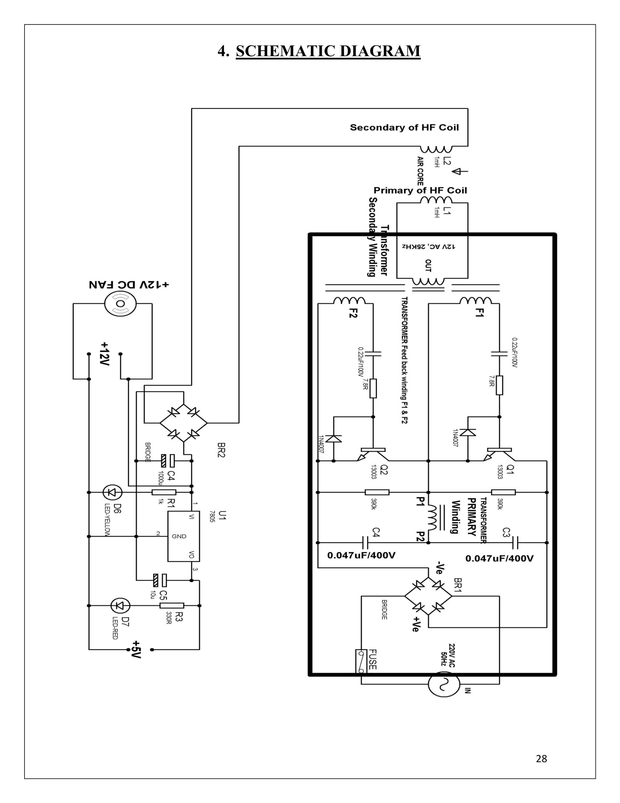 28
4. SCHEMATIC DIAGRAM
 