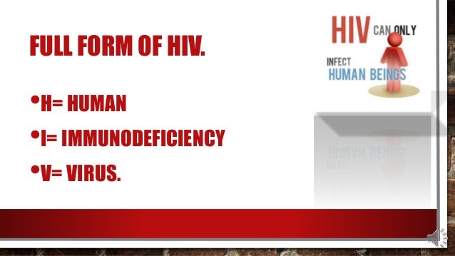 HIV AND AIDS.