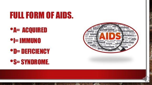 HIV AND AIDS.