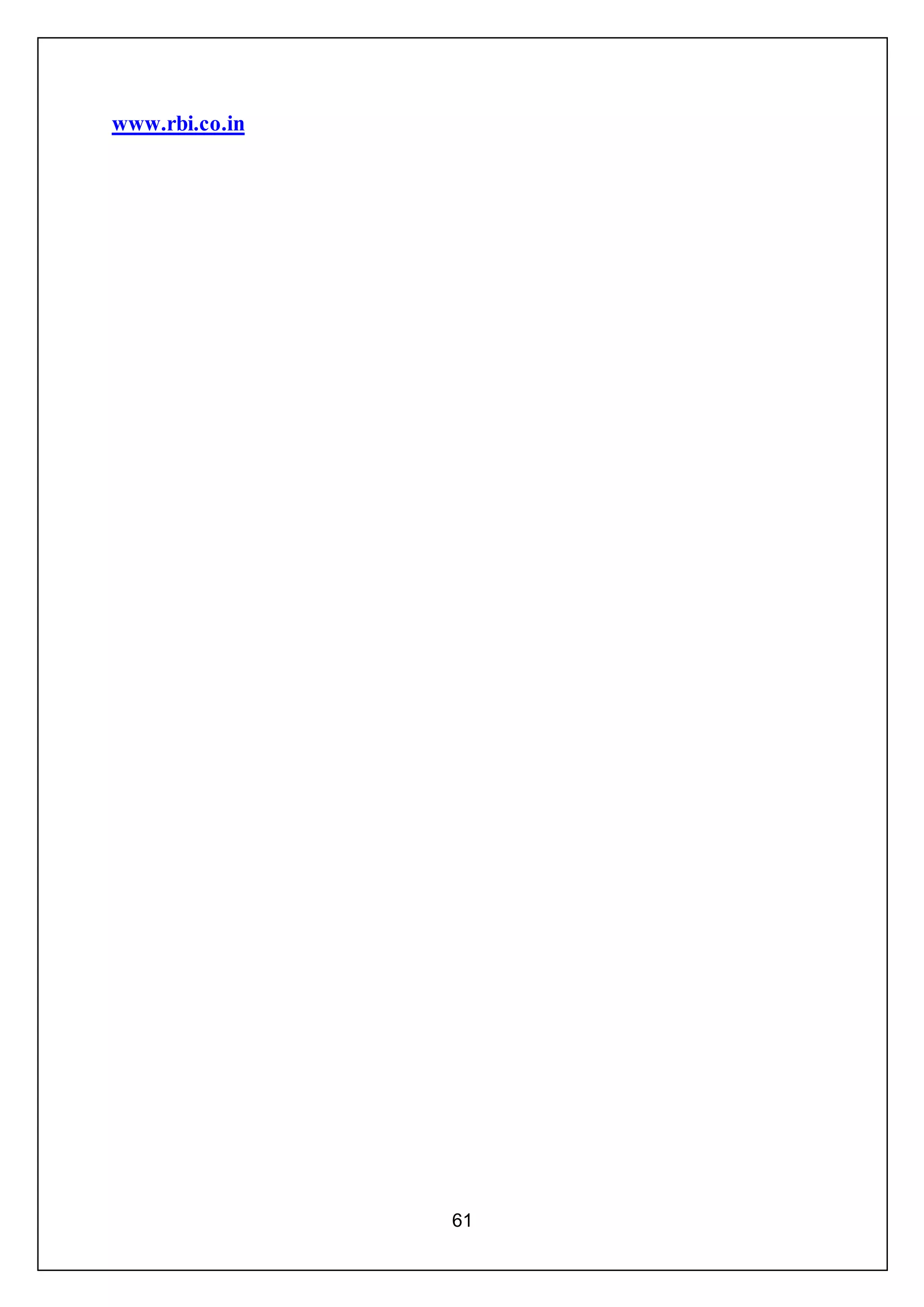 61
www.rbi.co.in
 
