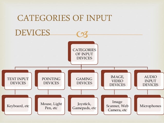 Input Devices Project For ITT Students