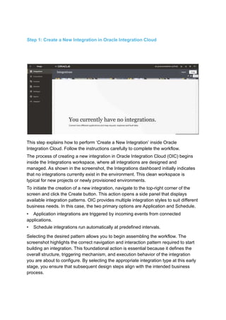Oracle Integration Cloud – Complete Step-by-Step Integration Workflow ...