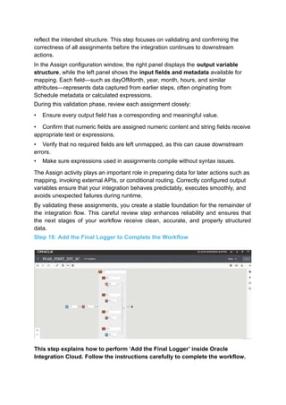 design your first integration in oracle integration... Oracle Integration Cloud – Complete Step-by-Step Integration Workflow ...
