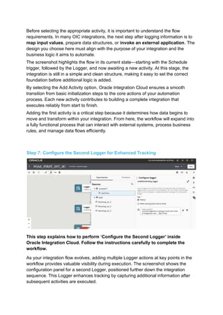 design your first integration in oracle integration... Oracle Integration Cloud – Complete Step-by-Step Integration Workflow ...