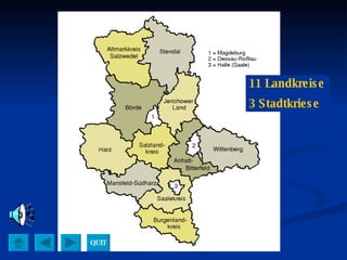 QUIT 11 Landkreise 3 Stadtkriese 