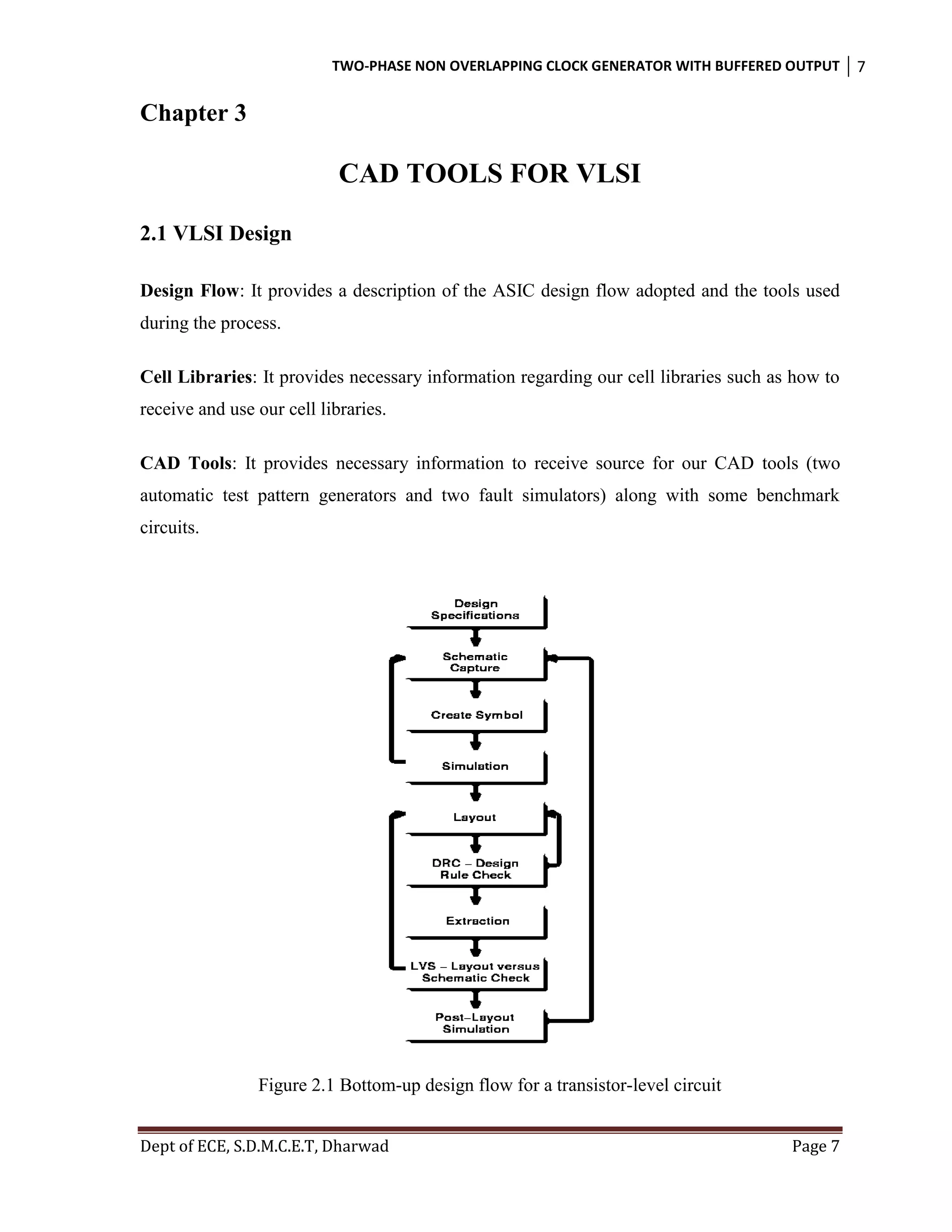 Design of -- Two phase non overlapping low frequency clock generator ...