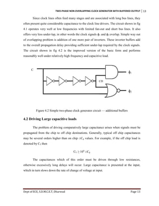 Design of -- Two phase non overlapping low frequency clock generator ...