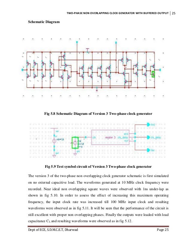 Design of Two phase non overlapping low frequency clock generator