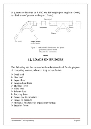 project report on truss bridge | PDF