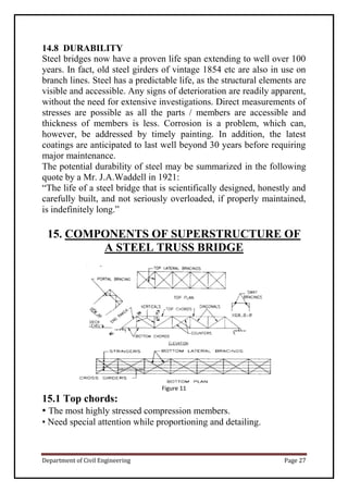 project report on truss bridge | PDF