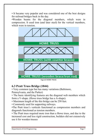 project report on truss bridge | PDF