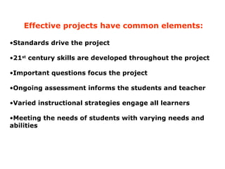 Project Based Learning Ppt For Oct 20 And 22nd | PPT