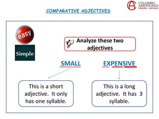 C6 U8 Project comparative adjectives - | PPTX