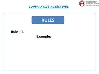 C6 U8 Project comparative adjectives - | PPTX