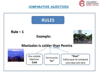 C6 U8 Project comparative adjectives - | PPTX