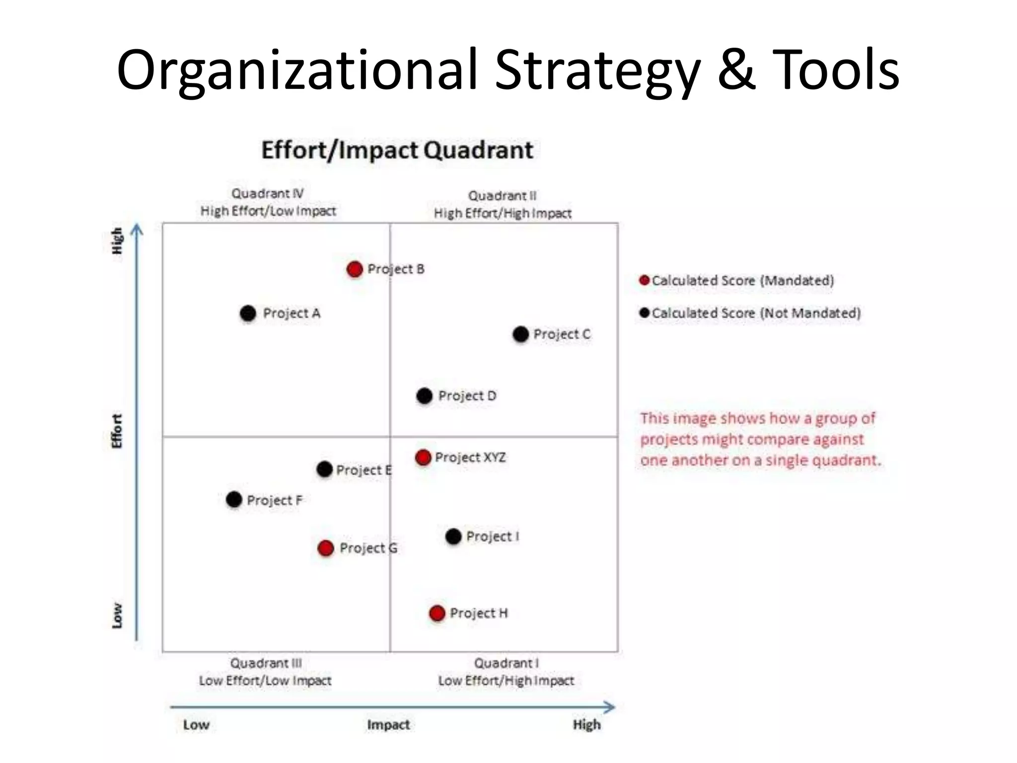 Organizational Strategy & Tools
 