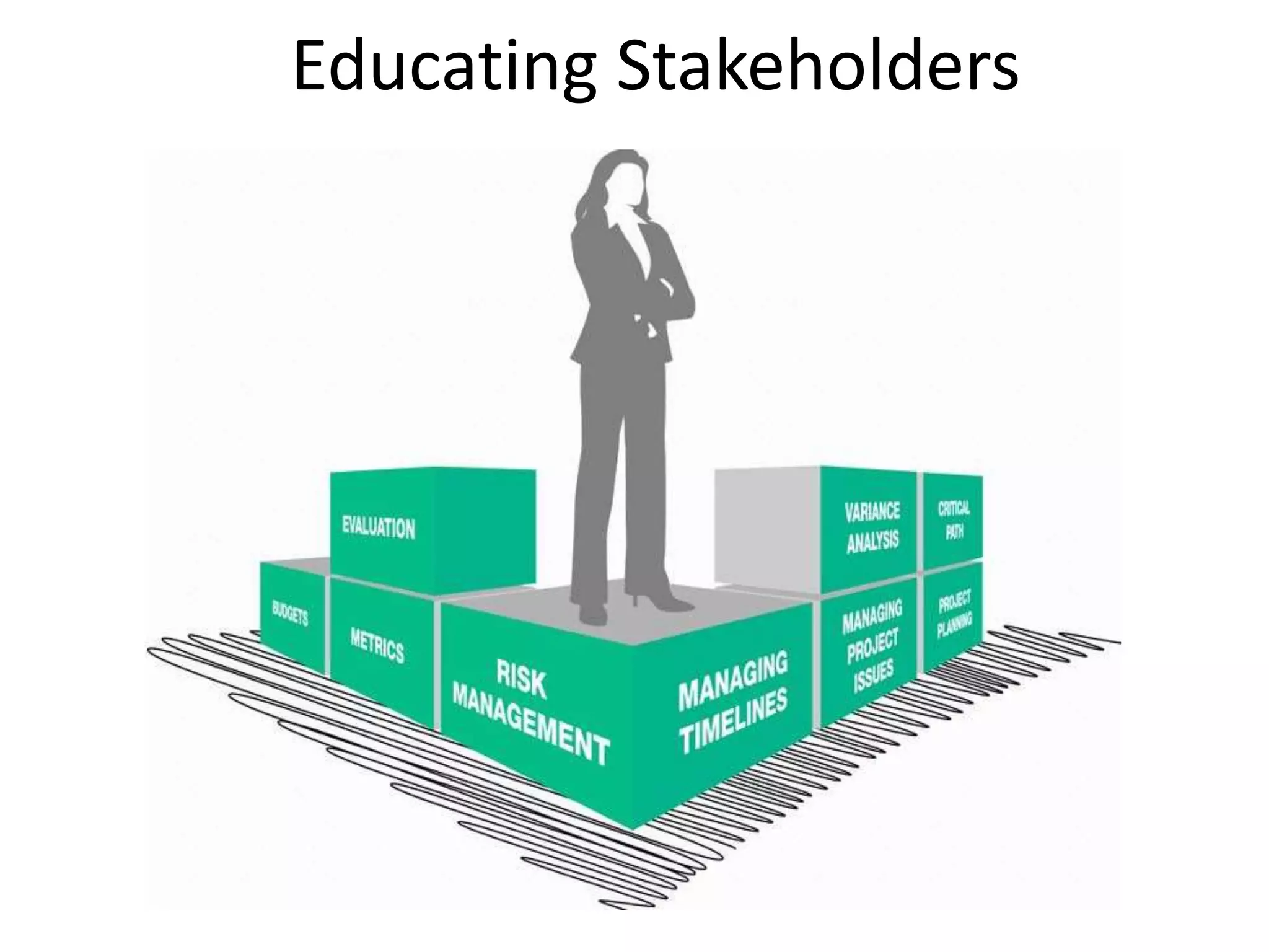 Educating Stakeholders
 