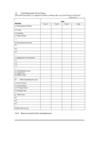 Project Proposal Document | PDF