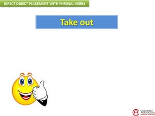 Take Away  O que significa este phrasal verb?