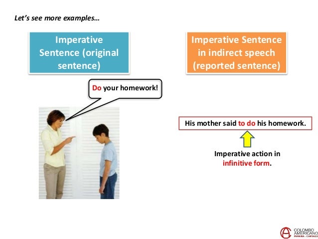 Imperative homework picture