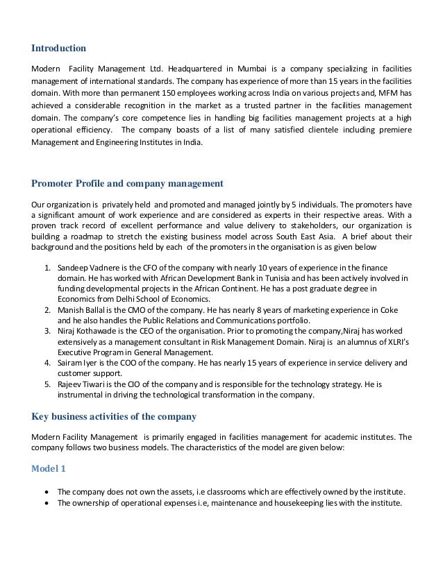 loan proposal