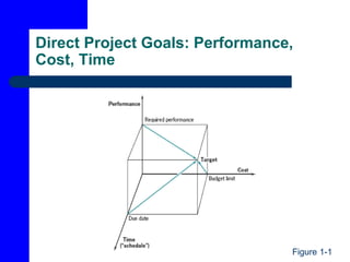 Direct Project Goals: Performance,
Cost, Time
Figure 1-1
 