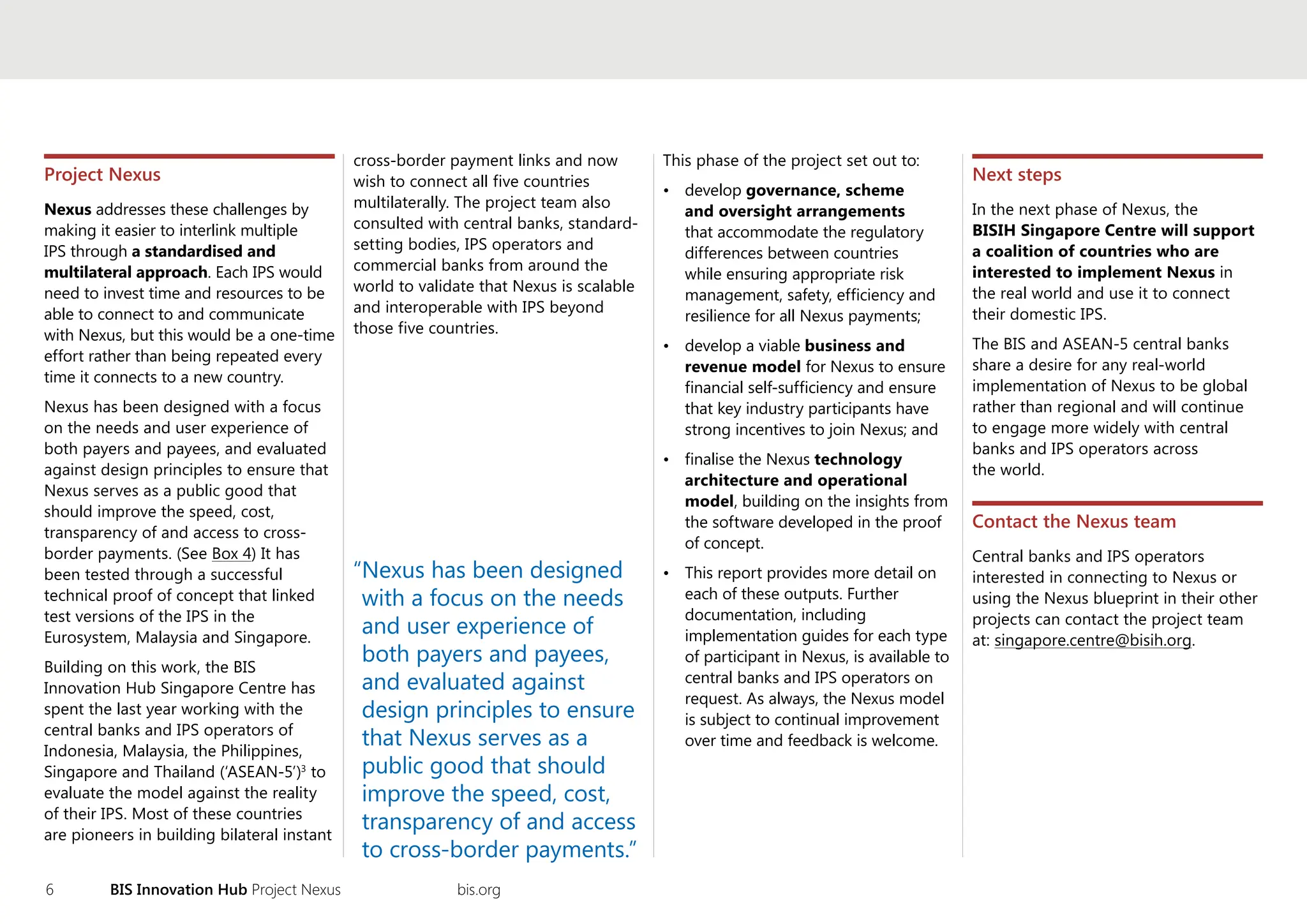 Project-Nexus-Report Payments for CGI Re | PDF