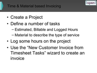 ]project-open[ Timesheet Project Invoicing | PPT