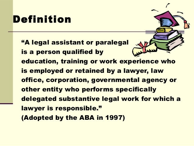 Project paralegal - slide show