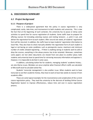 Project Plan And Srs Final