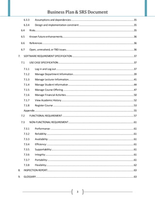 Project Plan And Srs Final