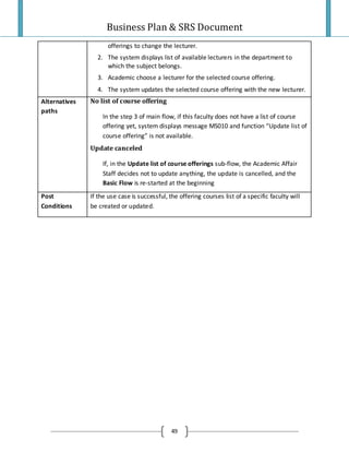 Project Plan And Srs Final