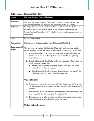 Project Plan And Srs Final