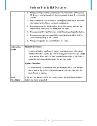 Project Plan And Srs Final