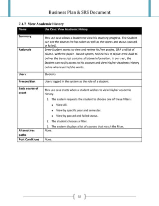 Project Plan And Srs Final