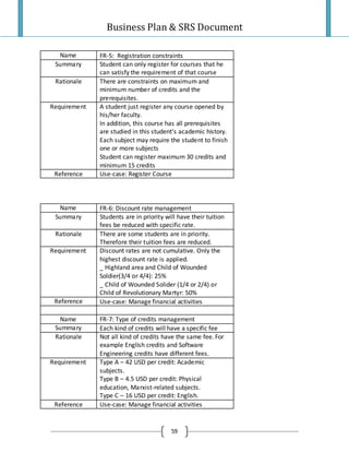 Project Plan And Srs Final