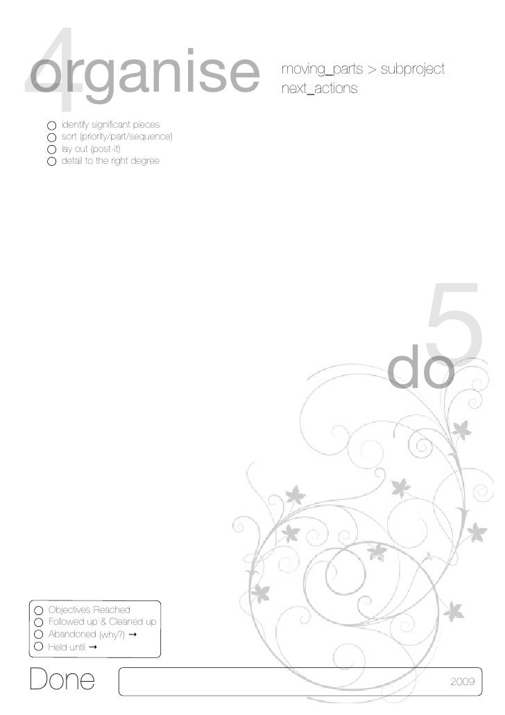 project planning sheet