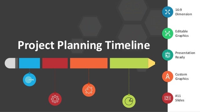 project planning timeline editable ppt