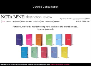 Curated Consumption 