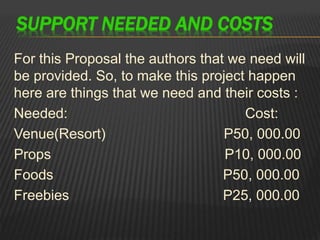 Project proposal | PPTX